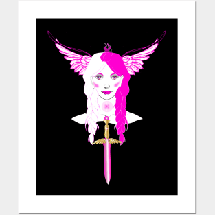 The Pink Valkyrie Posters and Art